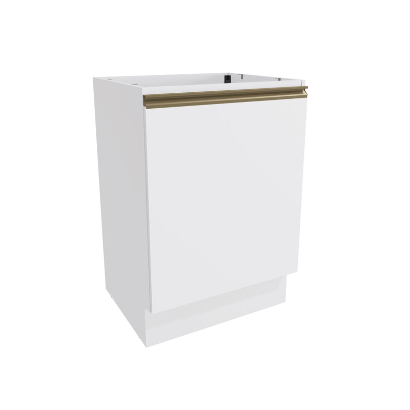 Gabinete Inferior 60cm 1 Puerta Kappesberg Blanco