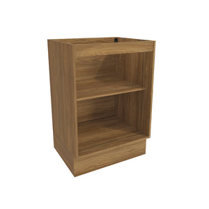 Gabinete Inferior 60cm 1 Puerta Kappesberg Marrón/Blanco