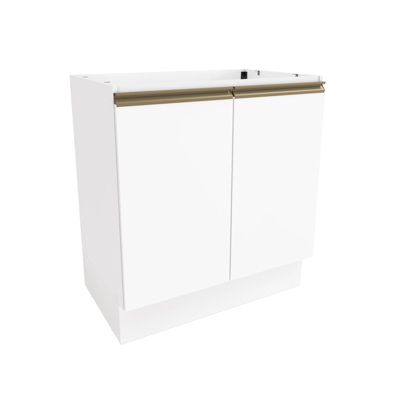 Gabinete Inferior 80cm 2 Puertas Kappesberg Blanco