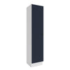 Alacena Despensa 50cm 1 Puerta MDF Kappesberg Blanco/Azul