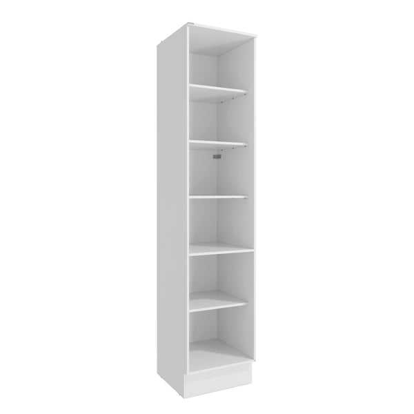 Alacena Despensa 50cm 1 Puerta MDF Kappesberg Blanco/Azul