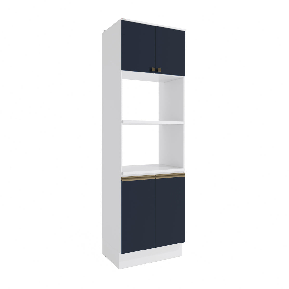 Torre para Horno y Microondas 70cm Kappesberg Blanco/Azul
