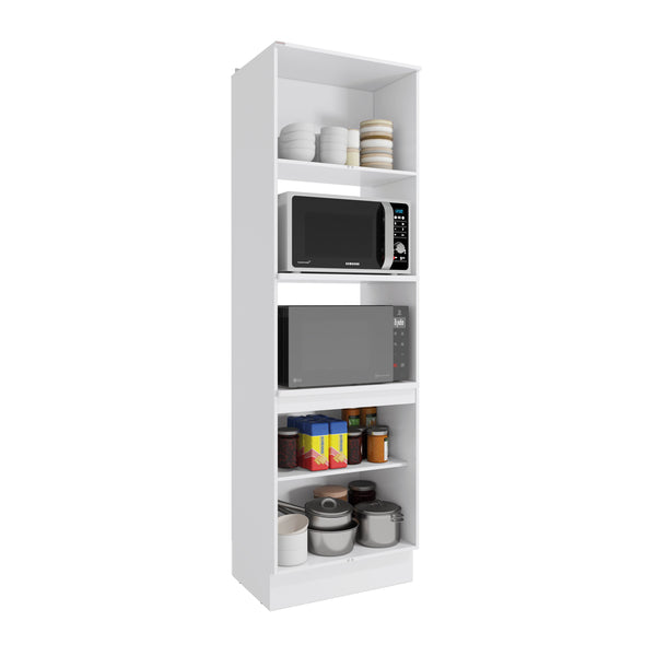 Torre para Horno y Microondas 70cm Kappesberg Blanco/Azul