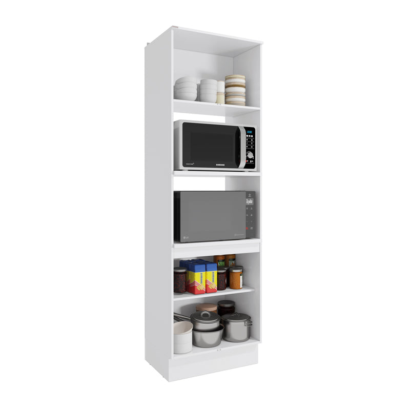 Torre para Horno y Microondas 70cm Kappesberg Blanco/Azul
