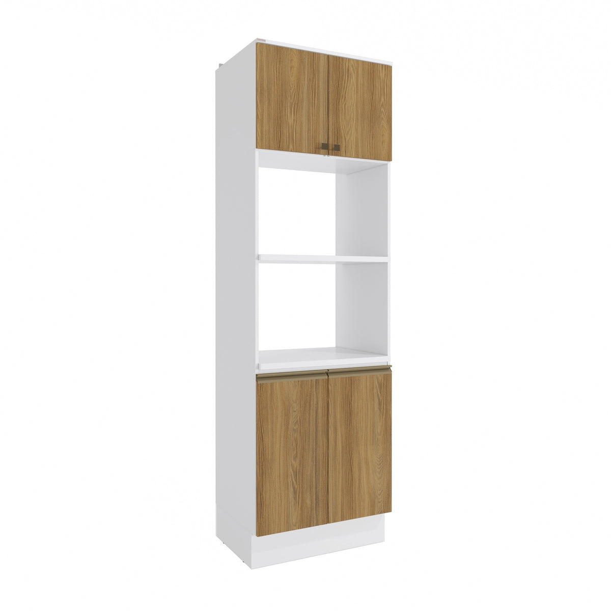 Torre para Horno y Microondas 70cm Kappesberg Blanco/Marrón