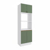 Torre para Horno y Microondas 70cm Kappesberg Blanco/Verde