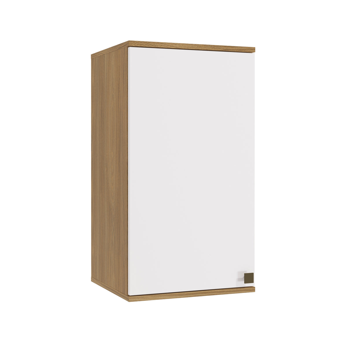 Alacena Aérea 40cm MDF 1 Puerta Kappesberg Marrón/Blanco