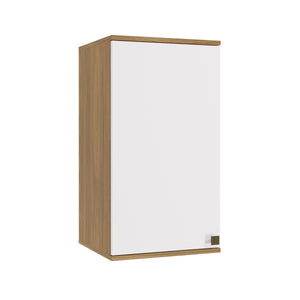 Alacena Aérea 40cm MDF 1 Puerta Kappesberg Marrón/Blanco