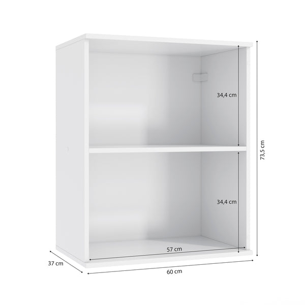 Alacena Aérea 60cm MDF 1 Puerta Kappesberg Blanco