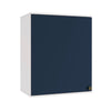 Alacena Aérea 60cm MDF 1 Puerta Kappesberg Blanco/Azul