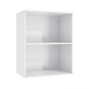 Alacena Aérea 60cm MDF 1 Puerta Kappesberg Blanco/Marrón