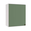 Alacena Aérea 60cm MDF 1 Puerta Kappesberg Blanco/Verde