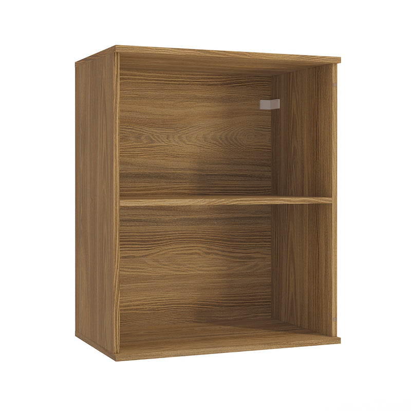 Alacena Aérea 60cm MDF 1 Puerta Kappesberg Marrón/Verde