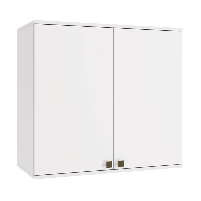 Alacena Aérea 80cm MDF 2 Puertas Kappesberg Blanco