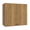 Alacena Aérea 80cm MDF 2 Puertas Kappesberg Marrón