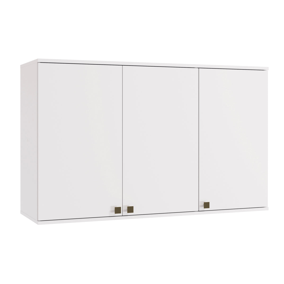 Alacena Aérea 120cm MDF 3 Puertas Kappesberg Blanco