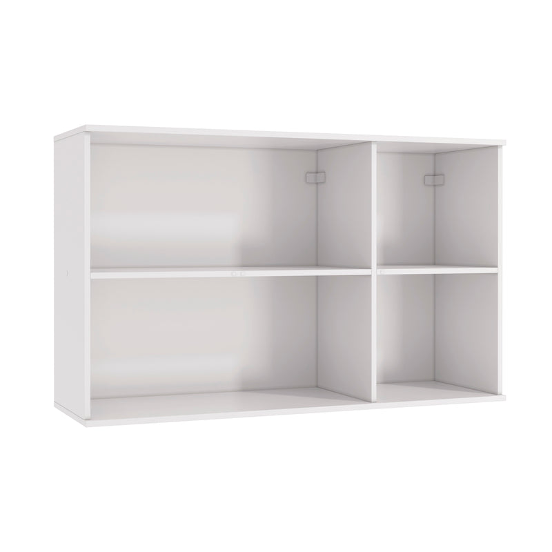 Alacena Aérea 120cm MDF 3 Puertas Kappesberg Blanco/Verde
