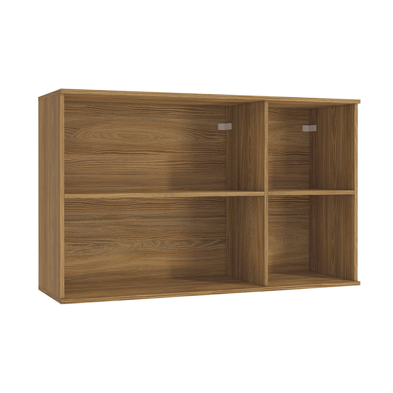 Alacena Aérea 120cm MDF 3 Puertas Kappesberg Marrón