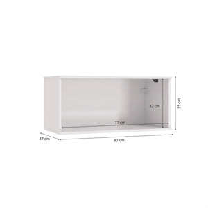Alacena Aérea 80cm MDF Basculante Kappesberg Blanco