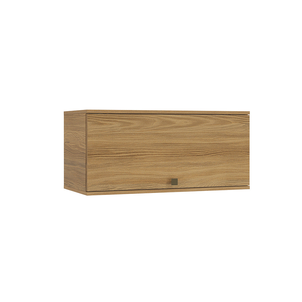Alacena Aérea 80cm MDF Basculante Kappesberg Marrón