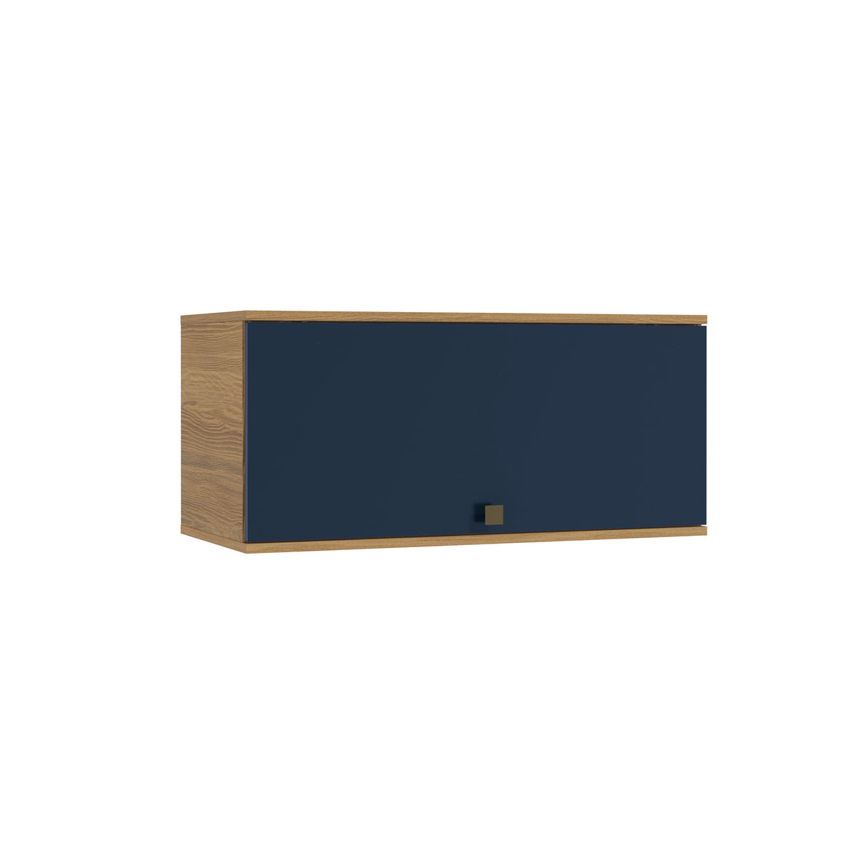 Alacena Aérea 80cm MDF Basculante Kappesberg Marrón/Azul