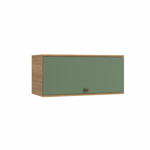 Alacena Aérea 80cm MDF Basculante Kappesberg Marrón/Verde