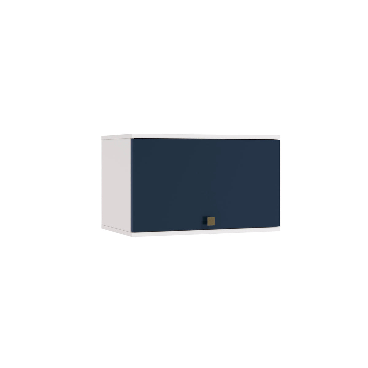 Alacena Aérea 60cm MDF Basculante Kappesberg Blanco/Azul