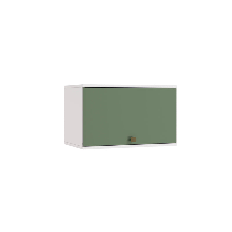 Alacena Aérea 60cm MDF Basculante Kappesberg Blanco/Verde