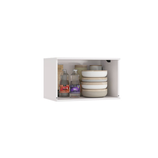 Alacena Aérea 60cm MDF Basculante Kappesberg Blanco/Verde