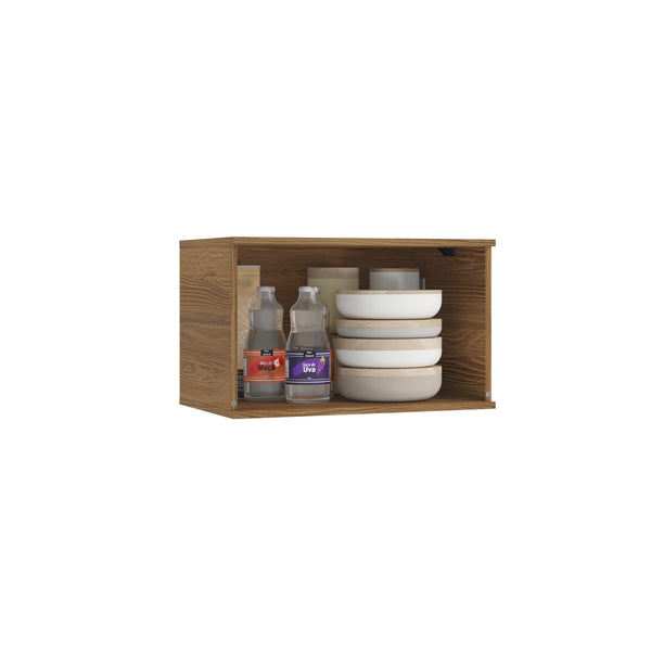 Alacena Aérea 60cm MDF Basculante Kappesberg Marrón