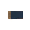 Alacena Aérea 60cm MDF Basculante Kappesberg Marrón/Azul