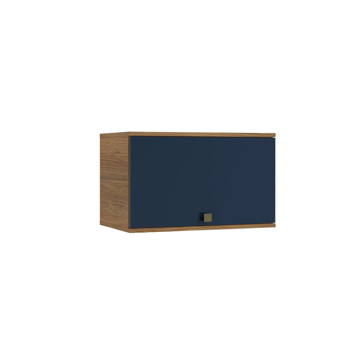 Alacena Aérea 60cm MDF Basculante Kappesberg Marrón/Azul
