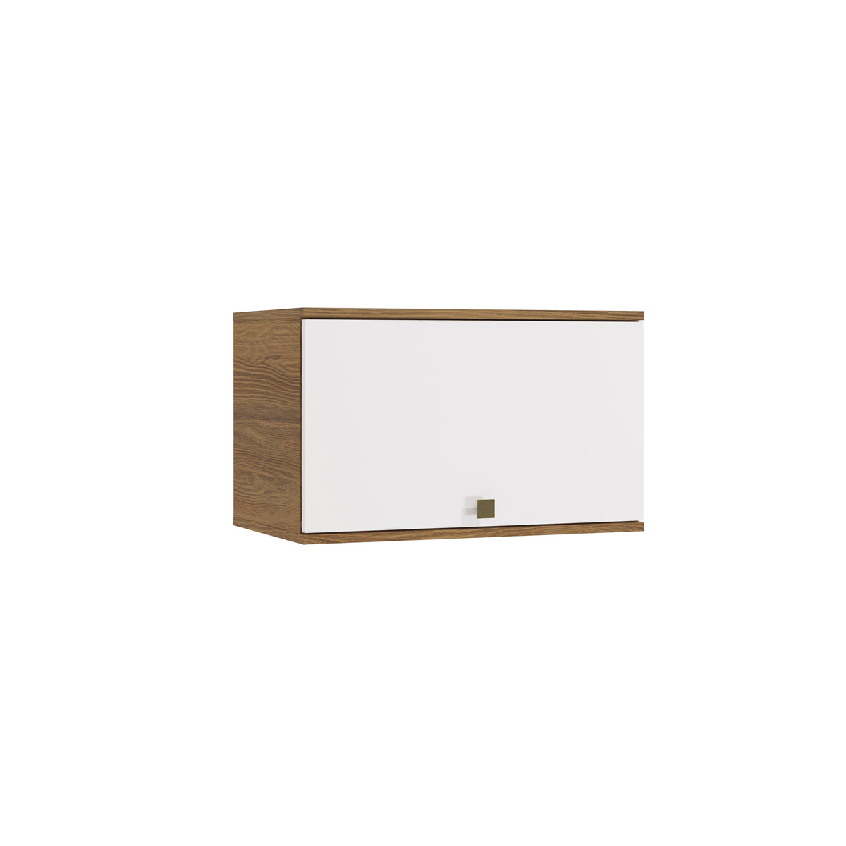 Alacena Aérea 60cm MDF Basculante Kappesberg Marrón/Blanco