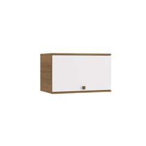 Alacena Aérea 60cm MDF Basculante Kappesberg Marrón/Blanco