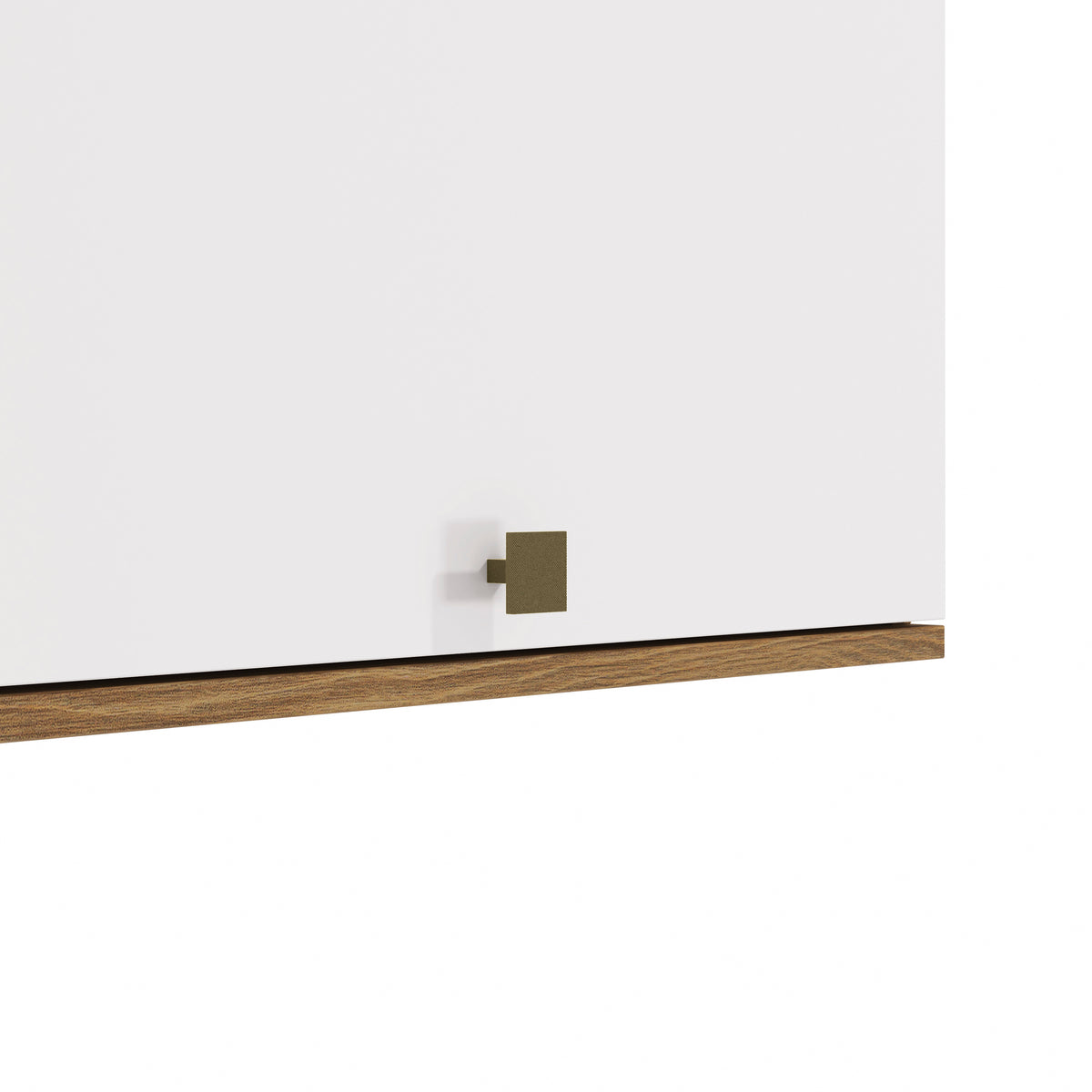 Alacena Aérea 60cm MDF Basculante Kappesberg Marrón/Blanco