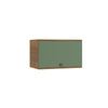 Alacena Aérea 60cm MDF Basculante Kappesberg Marrón/Verde