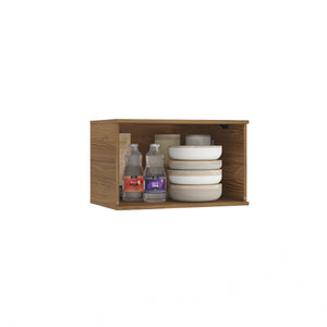 Alacena Aérea 60cm MDF Basculante Kappesberg Marrón/Verde