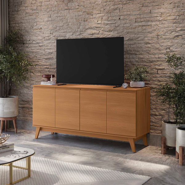 Aparador Bufetero Kappesberg 156cm 4 Puertas Canela