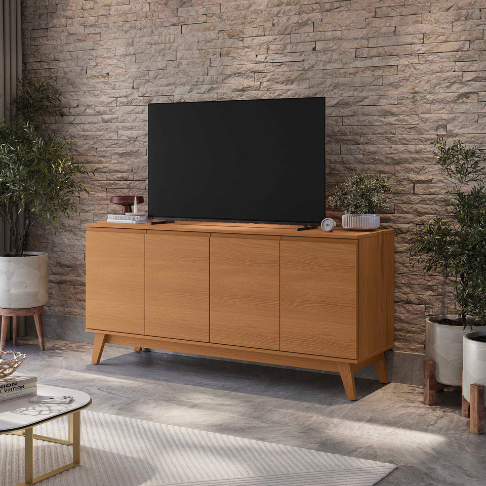 Aparador Bufetero Kappesberg 156cm 4 Puertas Canela