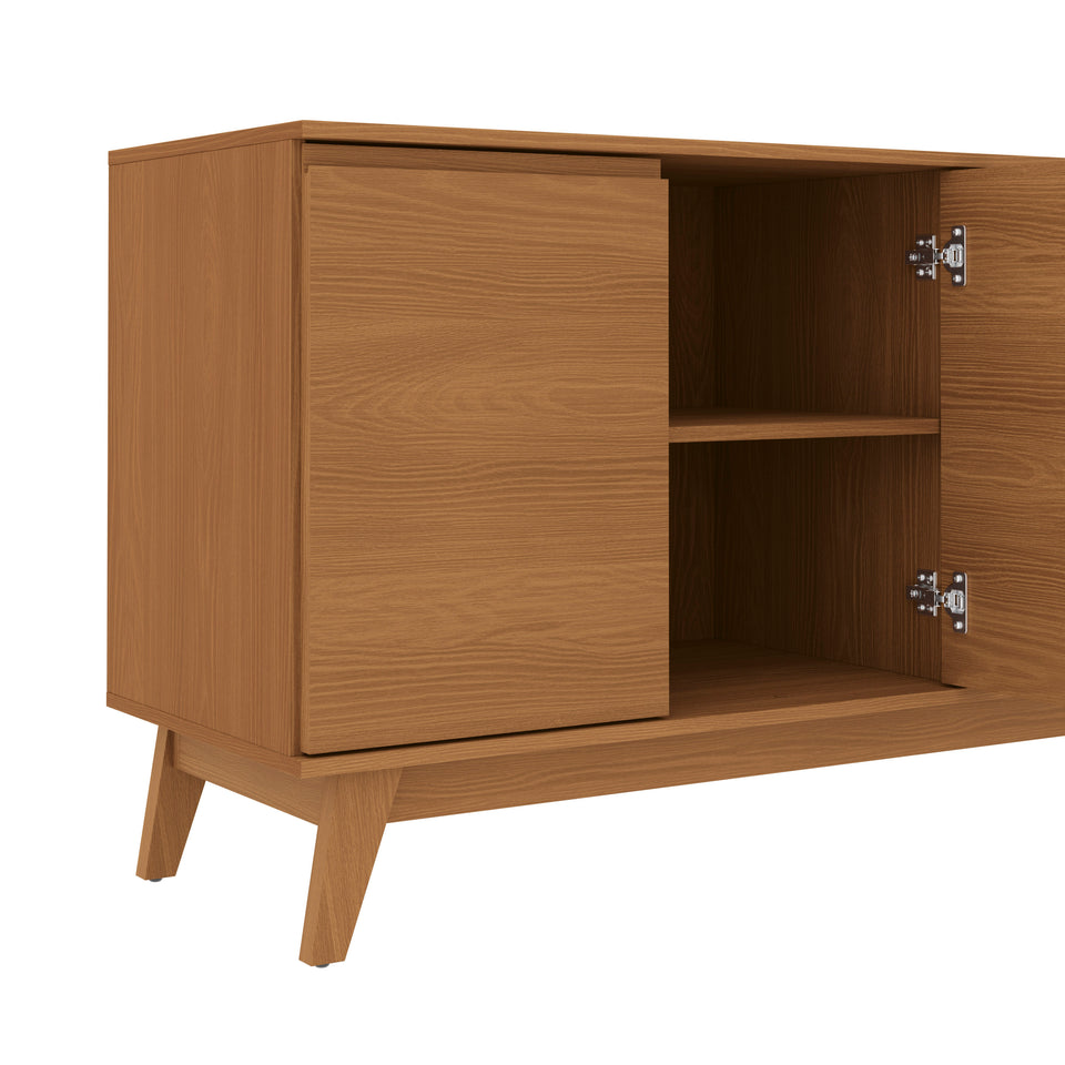 Aparador Bufetero Kappesberg 156cm 4 Puertas Canela