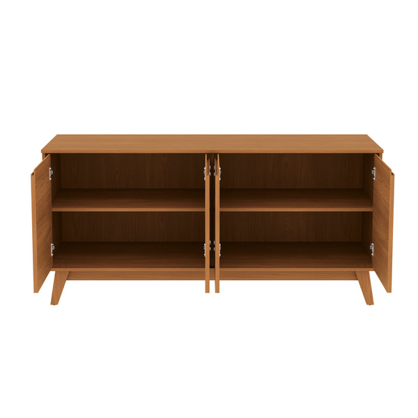 Aparador Bufetero Kappesberg 156cm 4 Puertas Canela