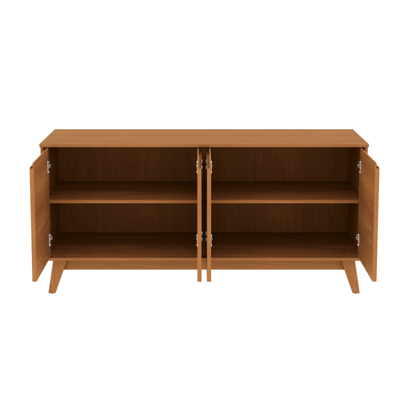 Aparador Bufetero Kappesberg 156cm 4 Puertas Canela
