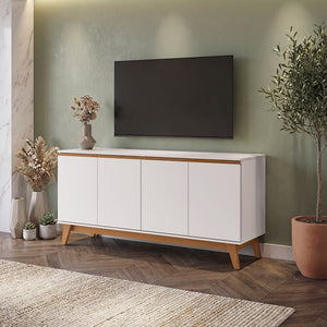 Aparador Blanco Kappesberg 156 cm 4 Puertas