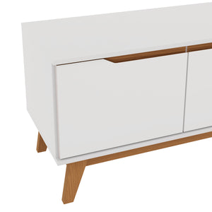 Rack TV Kappesberg 136cm Blanco 3 Puertas