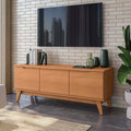 Mueble TV 55" Kappesberg 136cm con 3 Puertas Canela