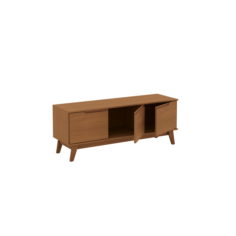 Mueble TV 55" Kappesberg 136cm con 3 Puertas Canela