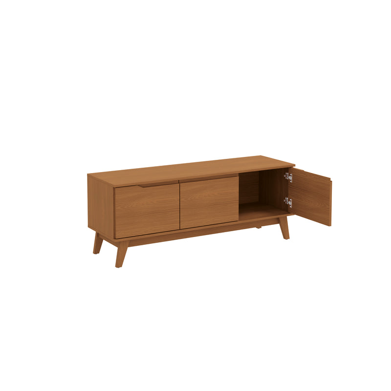 Mueble TV 55" Kappesberg 136cm con 3 Puertas Canela