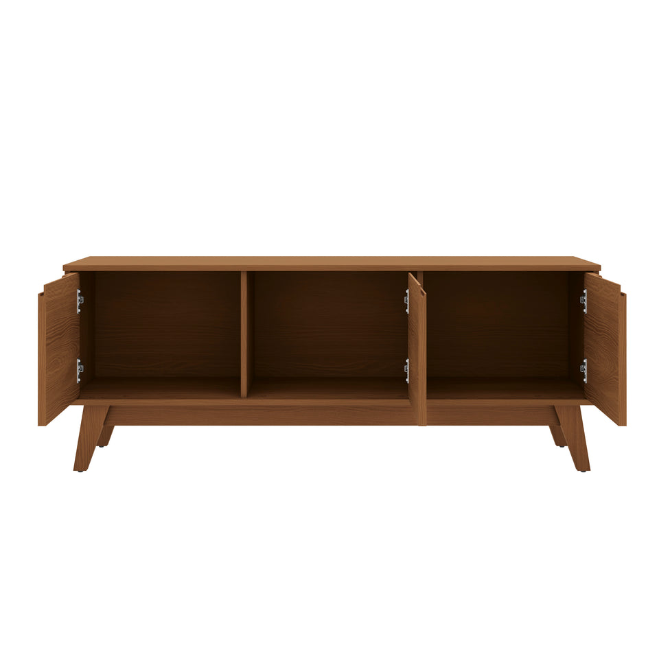 Mueble TV 55" 3 Puertas 136cm Canela Kappesberg