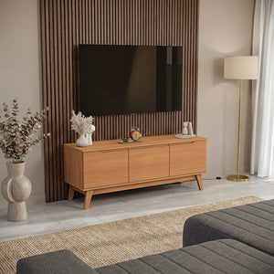 Rack TV Kappesberg 136cm Canela 3 Puertas