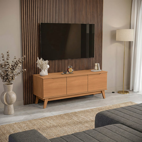 Rack TV Kappesberg 136cm Canela 3 Puertas